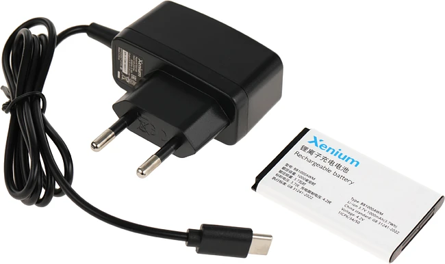 Мобильный телефон Philips Xenium X170 черный (CTX170BK/00)