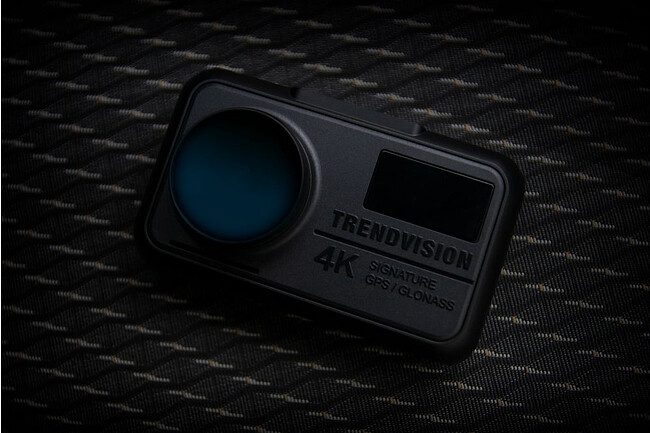 Автомобильный видеорегистратор TrendVision Hybrid Signature Real 4K черный