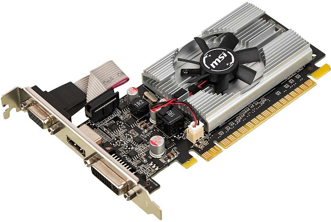 Видеокарта AFOX GeForce GT210 1 GB DDR3 (AF210-1024D3L8)