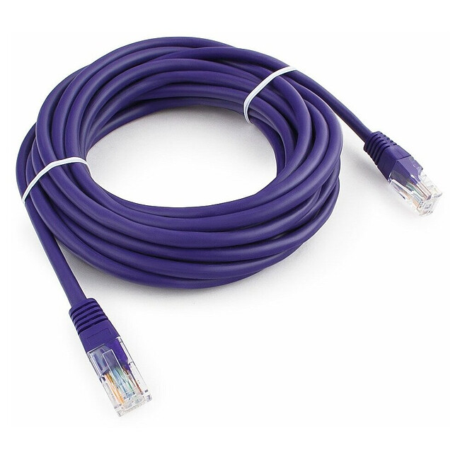 Патч-корд Cablexpert PP12-5M/V фиолетовый