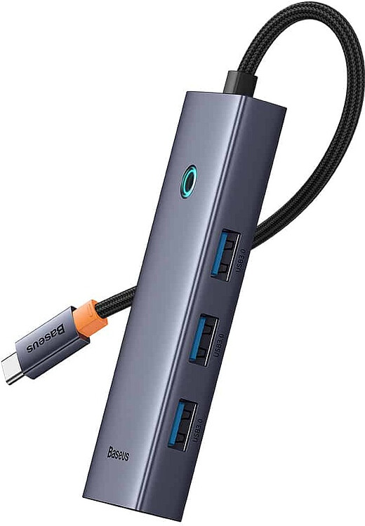 USB-хаб Baseus BS-OH150 Space Grey (B00052801811-00)
