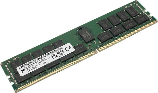 Оперативная память Micron 32GB PC25600 REG (MTA36ASF4G72PZ-3G2R1)