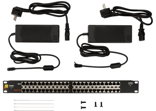 Патч-панель Lanmaster LAN-PP24-POE/A2