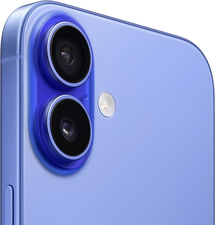 Смартфон Apple iPhone 16 A3287 128GB Ultramarine (MYEC3HN/A)