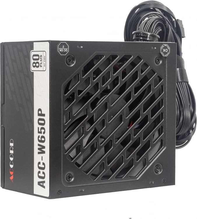 Блок питания Accord ATX 650W 80 Plus White (ACC-W650P)