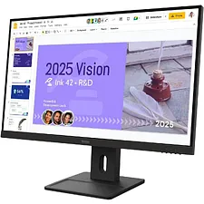 Монитор Lenovo ThinkVision E27Q-40 черный (64BDGAT4UK)