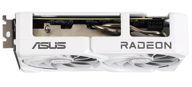 Видеокарта ASUS Radeon RX 9060XT 16GB GDDR6 (DUAL-RX9060XT-16G-WHITE)