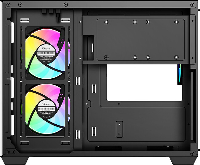 Корпус Ocypus Gamma C54 BK ARGB без БП черный (Gamma-C54-BKD300XX-GL)