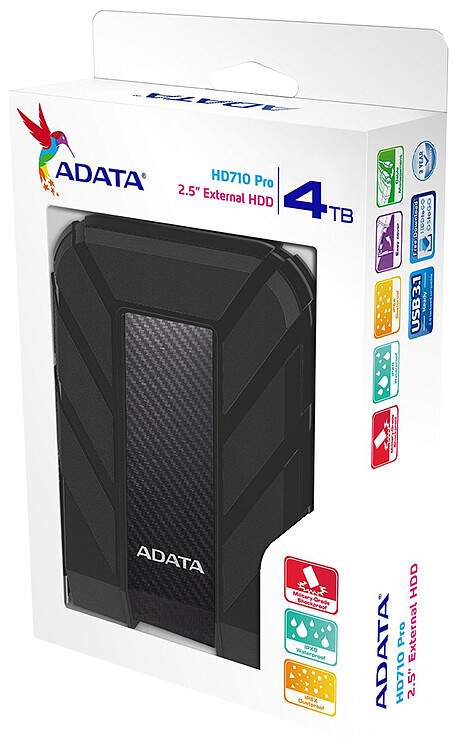 Внешний накопитель A-Data 4Tb черный (AHD710P-4TU31-CBK)
