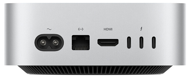 Компьютер Apple Mac mini A3239 серебристый (MCX44HN/A)