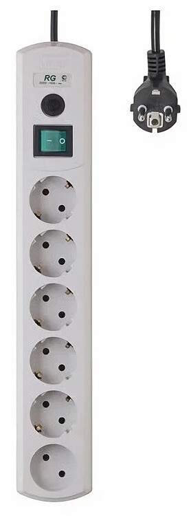 Сетевой фильтр Most RG 3м коробка белый Сетевой фильтр Most RG 3м коробка белый