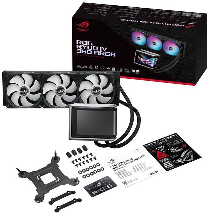 Cистема жидкостного охлаждения для процессора Asus ROG RYUO IV 360 ARGB (90RC01N1-B0EAY0)