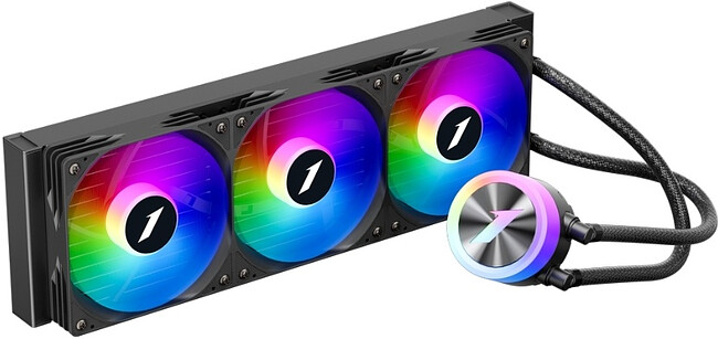Система жидкостного охлаждения для процессора 1stPlayer TS1 360 Black (TS1-360-BK)