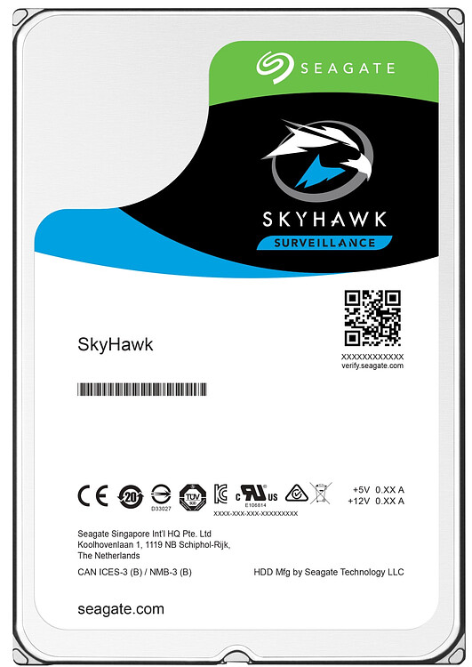 Жесткий диск Seagate Skyhawk 4TB (ST4000VX013)