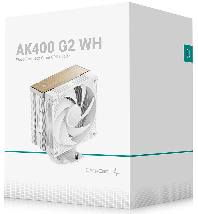 Кулер для процессора DeepCool AK400 G2 WH белый (R-AK400G2-WHNNMN-GJD)