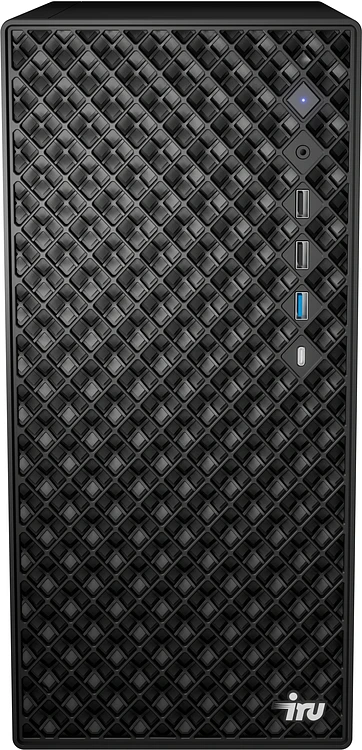 Компьютер IRU Tactio 310H6SB черный (2131072)