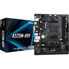 Материнская плата ASRock A520M-HDV DDR4