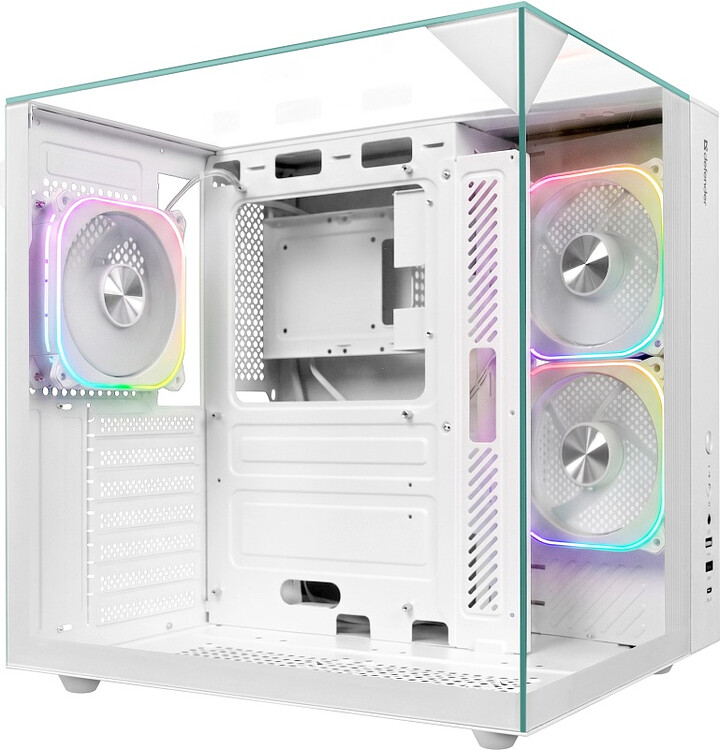 Корпус Defender CryoCube без БП белый (25204) Корпус Defender CryoCube без БП белый (25204)