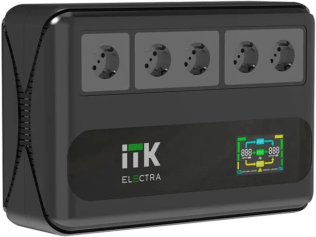 Источник бесперебойного питания ITK ELT5-600VA-1-001 Источник бесперебойного питания ITK ELT5-600VA-1-001