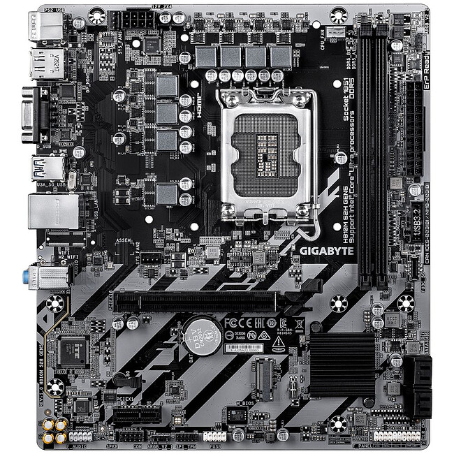 Материнская плата GigaByte H810M S2H Gen5