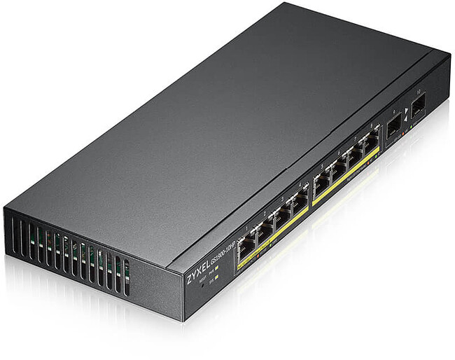 Коммутатор Zyxel GS1900-10HP-EU0102F