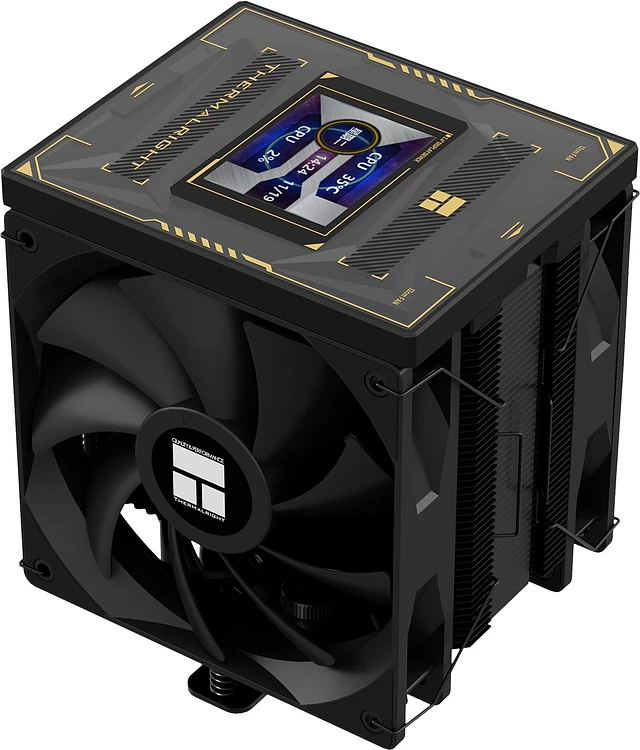 Кулер для процессора Thermalright Burst Assassin Vision 120 черный (BA120-VISION-BL)