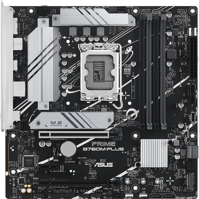 Материнская плата ASUS PRIME B760M-PLUS (90MB1GY0-M0EAY0)
