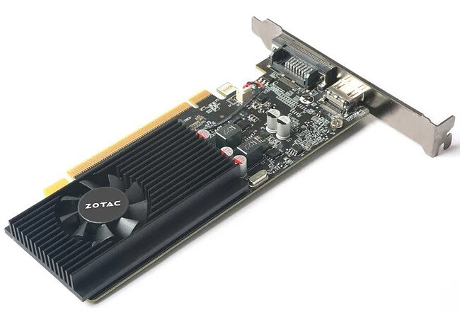 Видеокарта Zotac GT1030 2GB GDDR5 RTL (ZT-P10300A-10L)