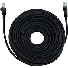 Патч-корд Buro UTP cat5E 30м черный RJ-45 (m)-RJ-45 (m)