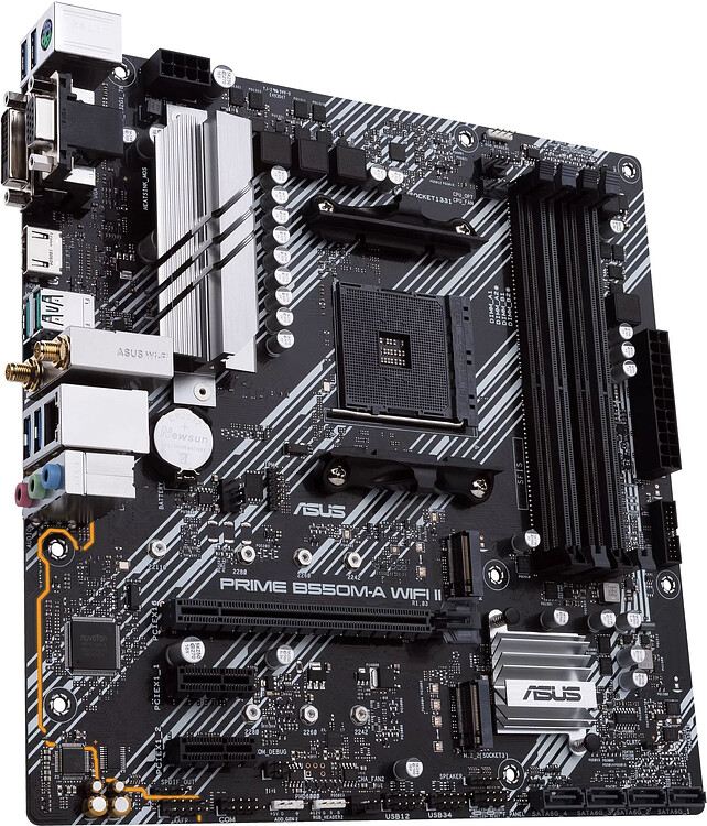 Материнская плата ASUS Prime B550M-A WiFi II DDR4