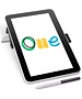 Графический планшет Wacom One 12 белый (DTC121W0B)