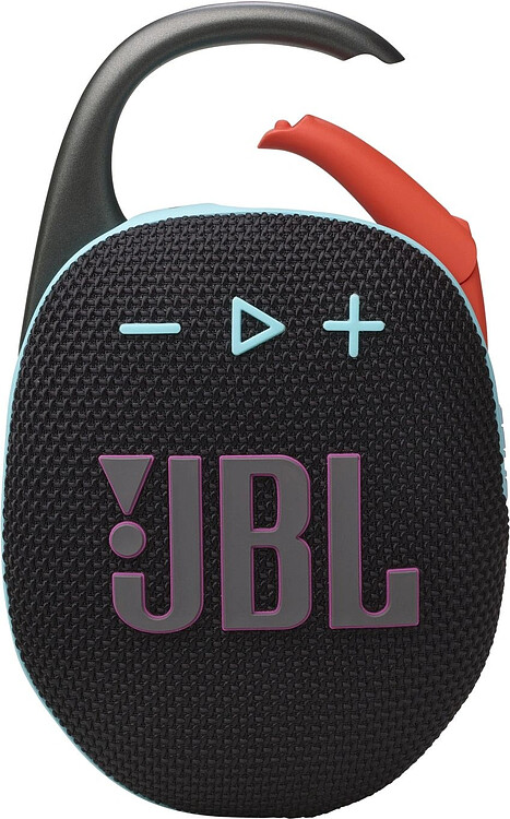 Портативная колонка JBL Clip 5 черный/оранжевый