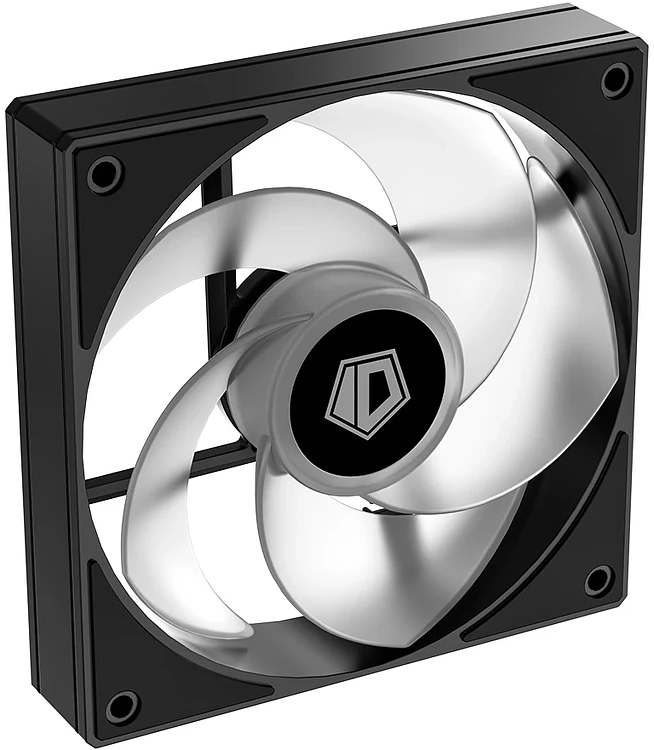 Вентилятор для корпуса ID-Cooling AS-120-ARGB-KR черный