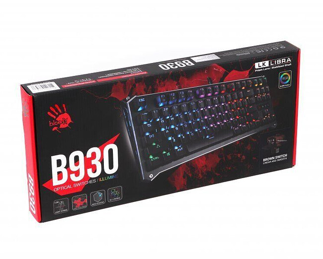 Клавиатура A4Tech B930 USB Black