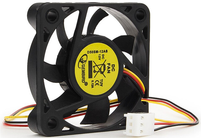 Вентилятор для корпуса Gembird D50SM-12AS