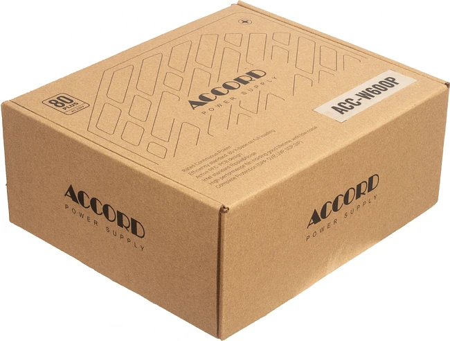 Блок питания Accord ATX 600W 80 Plus White (ACC-W600P)