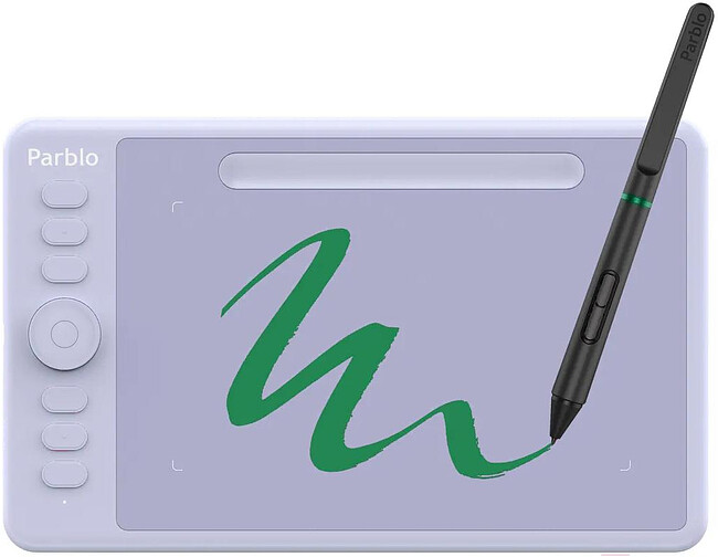 Графический планшет Parblo Intangbo S Purple