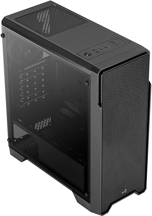 Корпус Aerocool Ore Saturn без БП ATX (FRGB-G-BK-v1)