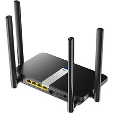 Роутер беспроводной Cudy AC1200 черный (LT500)