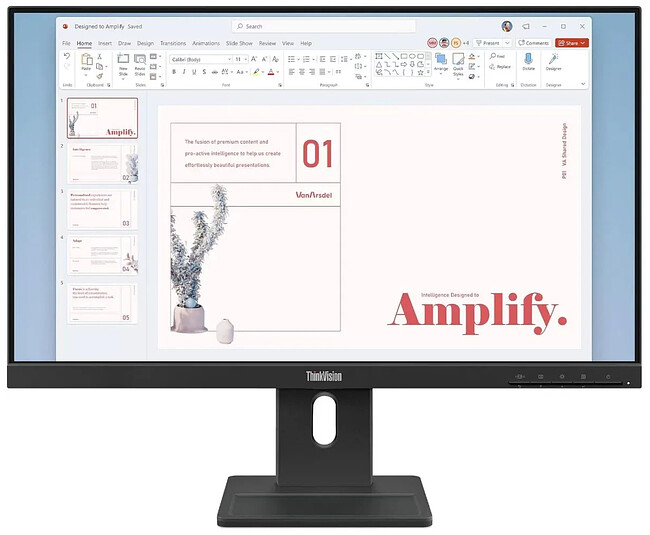 Монитор Lenovo E24-40 (64BAMAR1CB) Монитор Lenovo E24-40 (64BAMAR1CB)