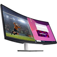 Монитор Dell S3423DWC серебристый/черный (210-BEJE)