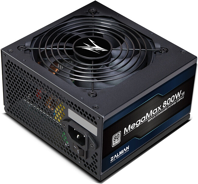 Блок питания Zalman MegaMax 800W (ZM800-TXIIv2)