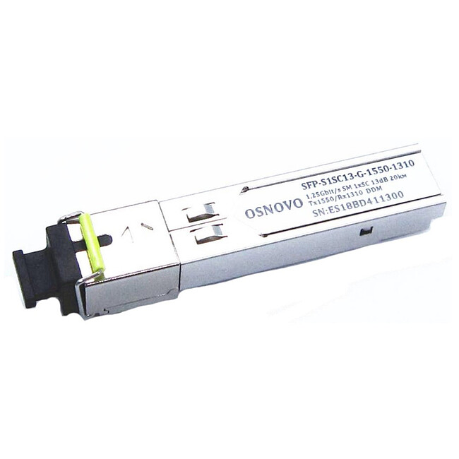 SFP-модуль Osnovo SFP-S1SC13-G-1550-1310 SFP-модуль Osnovo SFP-S1SC13-G-1550-1310