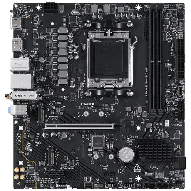 Материнская плата MSI Pro A620AM-G EVO WIFI
