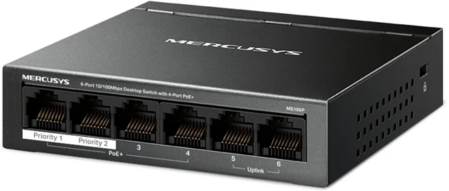 Коммутатор Mercusys MS106P