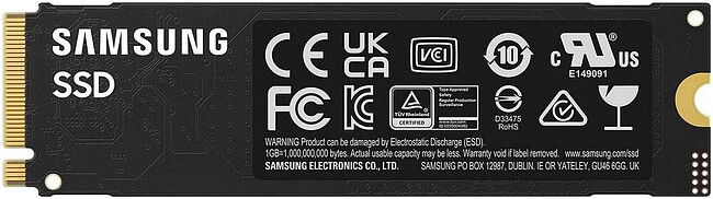 SSD диск Samsung 990 EVO Plus 1Tb (MZ-V9S1T0B/AM)