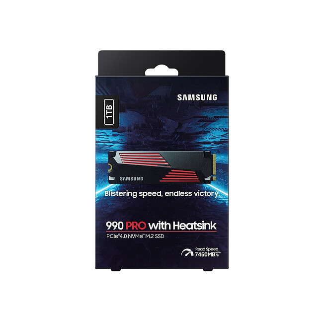 SSD диск Samsung 990 Pro 1TB Black (MZ-V9P1T0CW)