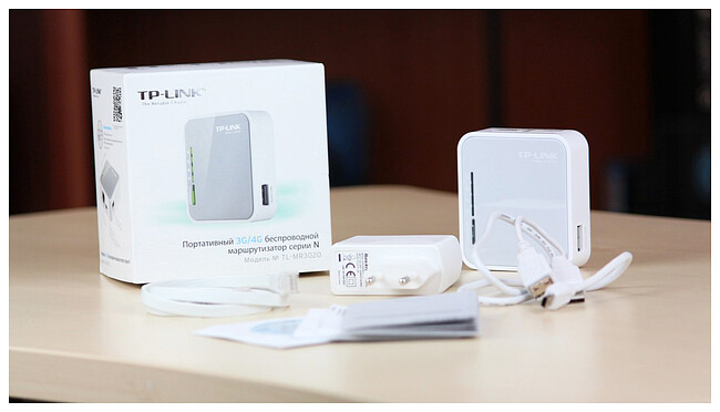 Wi-Fi роутер TP-Link TL-MR3020
