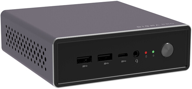 Компьютер Digma Pro Minimax U1 8/256Gb темно-серый/черный (DPP3-8CXW01)