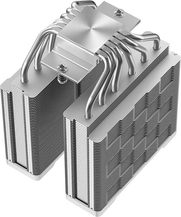 Кулер для процессора DeepCool AG620 G2 WH ARGB белый (R-AG620-WHAMMG2-G)